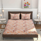 Laken | Polykatoenmix getailleerd | Kingsize, 3-delig | Rondom elastisch