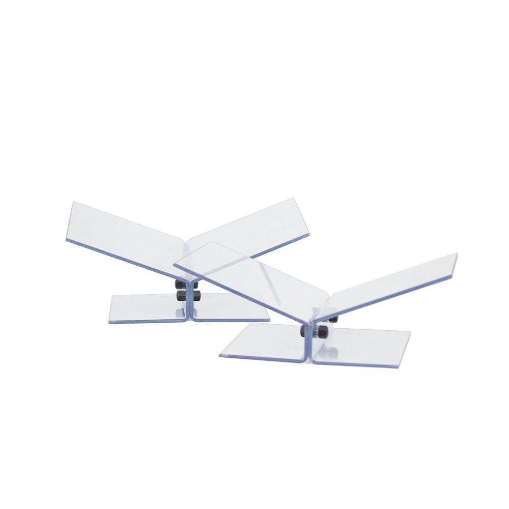 Y-Bookstand - schuin laag - Polycarbonaat