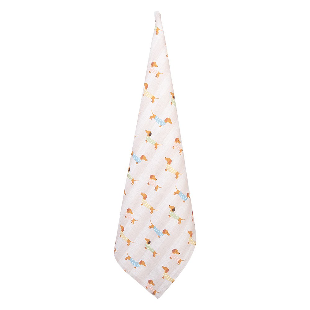Theedoek 50x70 cm Beige Katoen