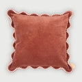 Kussenhoes | Mirage Scallop Rabarber kussenhoes van Sanctuary Living