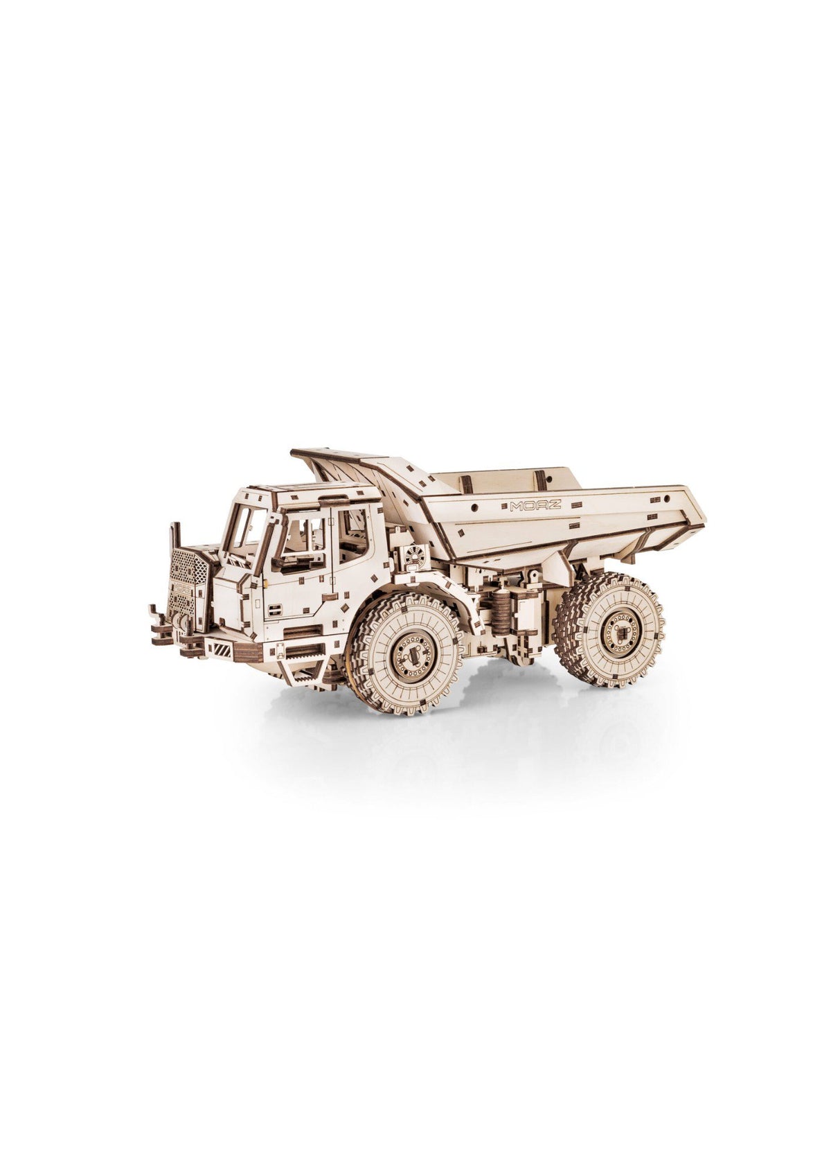 Eco Wood Art (EWA) 3D Houten Bouwset, Dumptruck-Earthmover Moaz 75053, 4226, 33,6x15,4x14,9cm