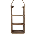 Wandrek 28x16x59 cm Bruin Hout Muurrek