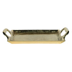 Dienblad rechthoek champagne goud 25cm