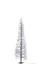 J-Line decoratie Boom Multicolor - ijzer - zwart - L - LED