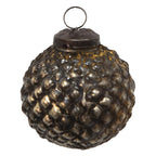 Kerstbal Ø 5 cm Bruin Glas Kerstdecoratie