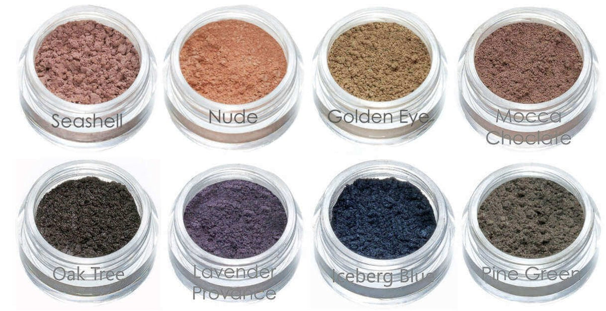 Natuurlijke Minerale Make-up Oogschaduw Lidschatten | veganistische natuurlijke bio natuurkosmetik