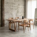 Farmwood eettafel - FSC gerecycled hout