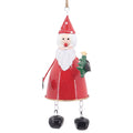 Kersthanger Kerstman Rood Metaal