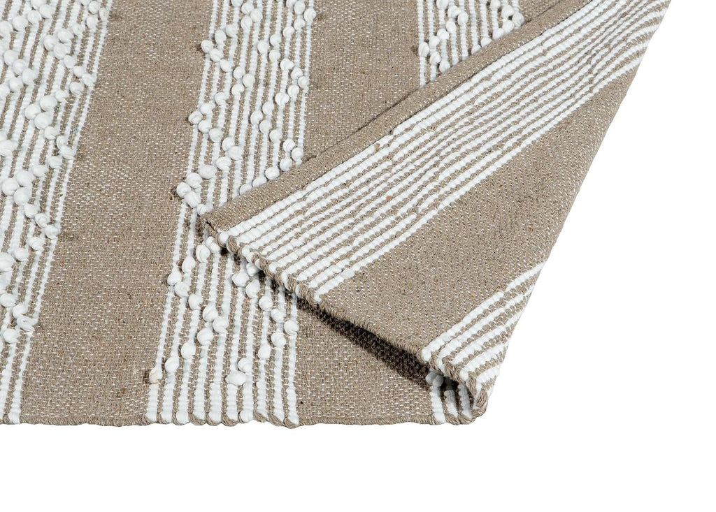 Handgeweven katoenen vloerkleed – exportkwaliteit – 2x5 ft (60x152 cm)