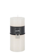 J-Line cilinderkaars - vanille - wit - large - 52U