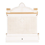 Kerstdecoratie met LED-verlichting en muziek 22x11x23 cm / 3xAA Rood Kunststof