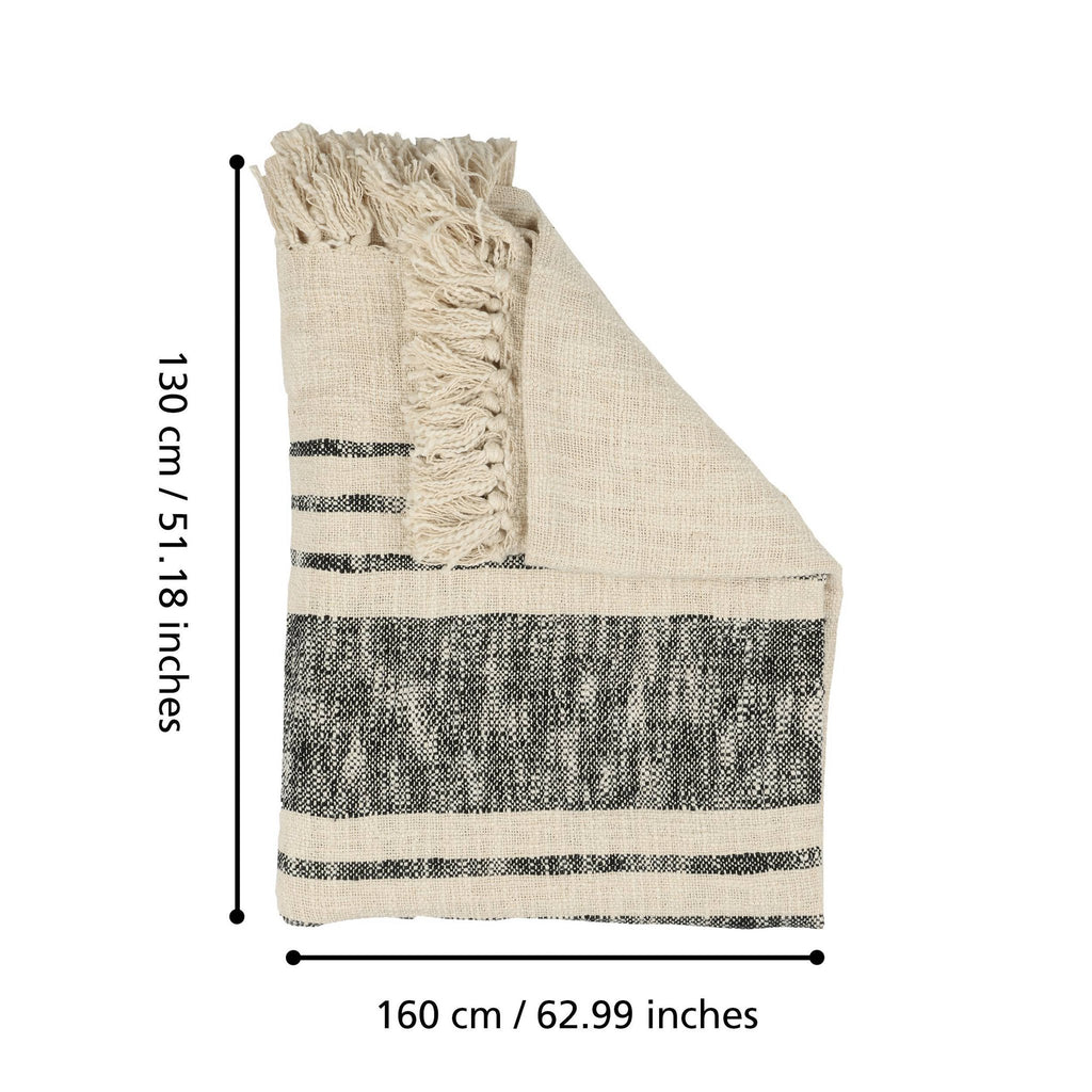 Plaid Longlac Wit 160x130cm