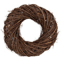 Krans Ø 45x12 cm Bruin Rotan
