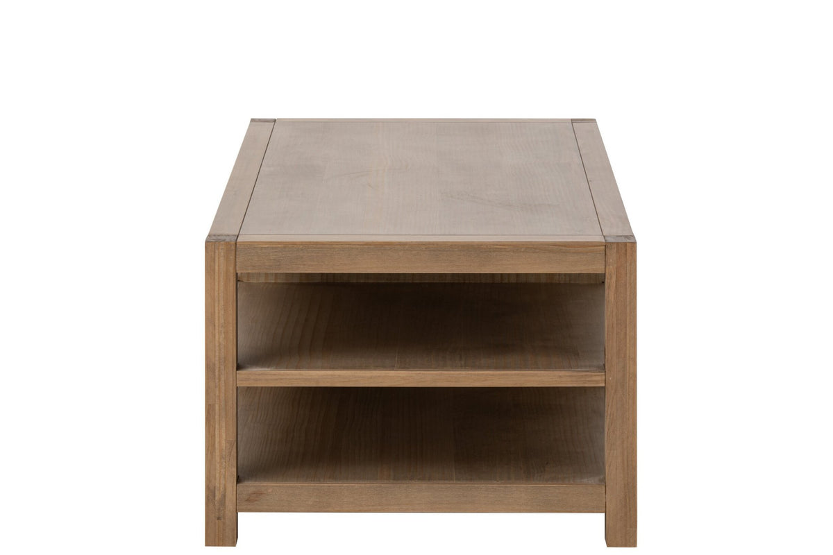 J-Line Salontafel Blois - grenenhout - naturel