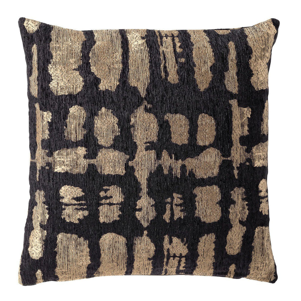 Delphine | Cushion 45x45 cm | Raven | Zwart | Hoii