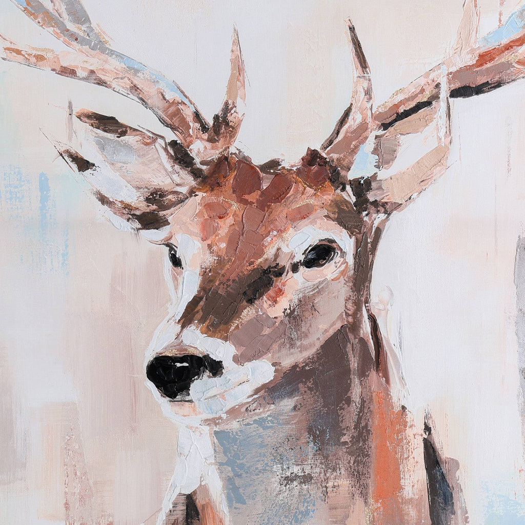 Schilderij Irodo Blauw 80x100 cm