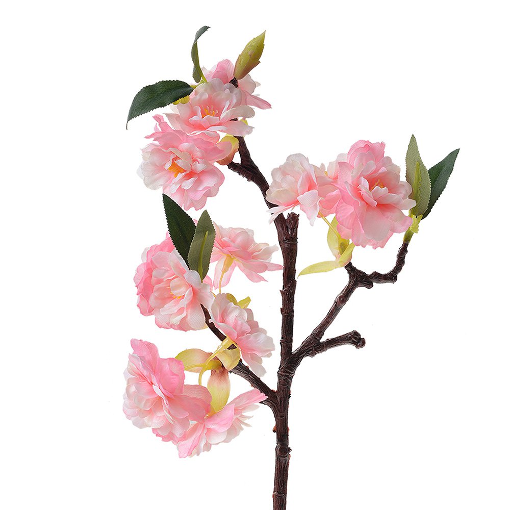 Kunstbloem 38 cm Roze Kunststof Kunstplant