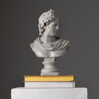 Apollo buste sculptuur – wit klassiek Grieks beeld voor elegant interieur