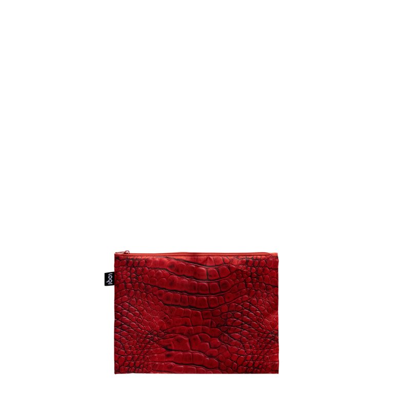 Loqi Zip Pockets - Crocodile