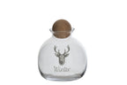 J-Line kan hert - glas - wit/naturel
