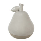 Decoratie Peer 16 cm Beige Porselein
