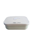 Siliconen broodtrommel – Croissant- Beige
