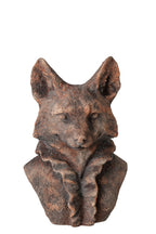 J-Line Vos - polyresin - bruin - small