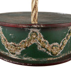 Kerstdecoratie Beeld Ø 27x48 cm Rood Metaal
