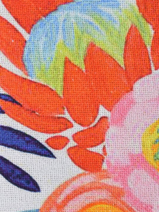 Set van 5 - Decoratieve kussenhoezen met botanisch patroon – Premium katoen – 40x40cm