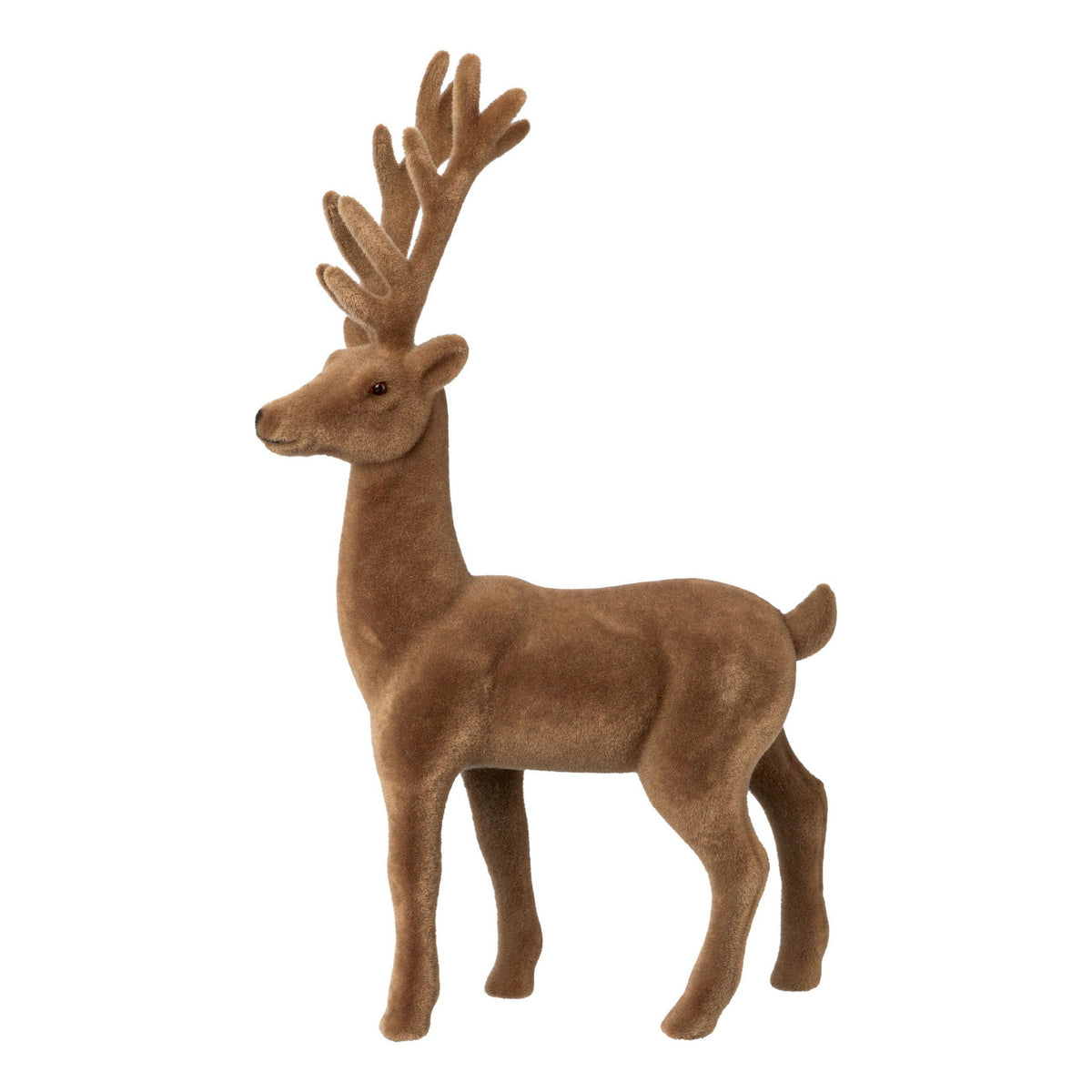 Vilten hert 29x17x5cm bruin