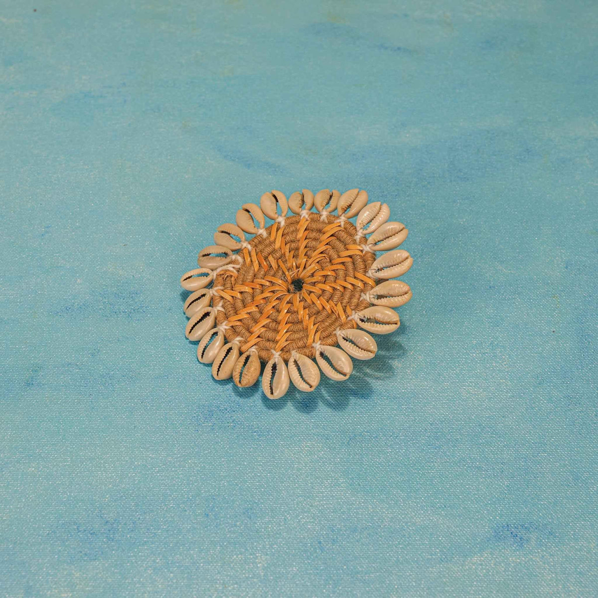 Onderzetters | Kusttafelschelpaccentenhouder Artisan | Jute