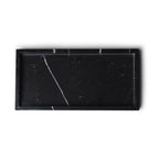 Marmer dienblad zwart 30x15cm