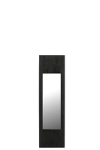 J-Line spiegel - hout - zwart - S