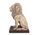 Decoratie Beeld Leeuw 30x23x45 cm Beige Bruin Magnesium (MGO)