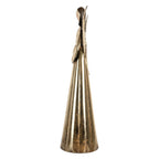 Decoratie Beeld Engel 29x18x68 cm Goudkleurig Metaal