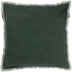 Dutch Decor Burto - Kussen gewassen katoen 60x60 cm Mountain View - groen