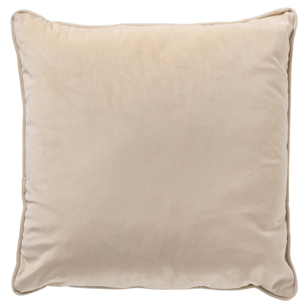 Textino Tree - Kussen 45x45 - Kerstdecoratie - Fluweel - Whisper White - Wit