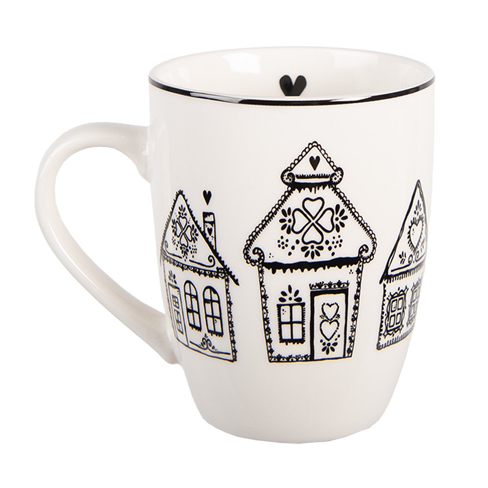 MOK 350 ml Beige Porselein Gingerbread House