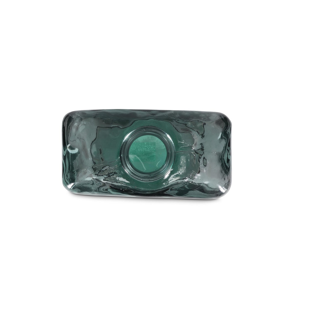 Vaas 28x14,5xH26,5cm groen Sontu