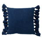 Dutch Decor Ruby - Cushion Cotton 45x45 cm Insignia Blue - Blue - Blauw