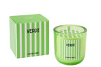 J-Line geurkaars Verde - Spring Ivy & Neroli - glas - groen - L