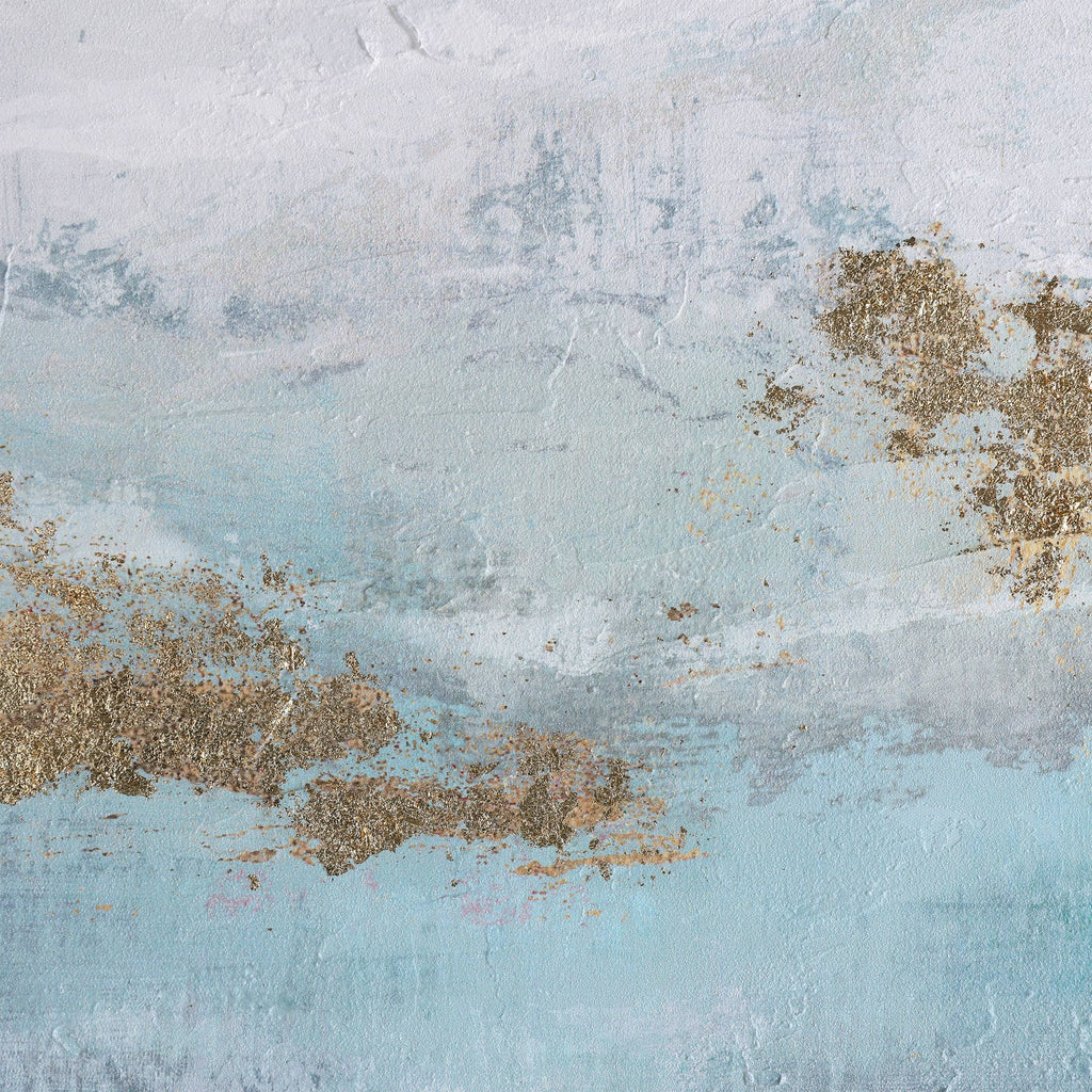 Schilderij Alaminos Blauw 90x120 cm