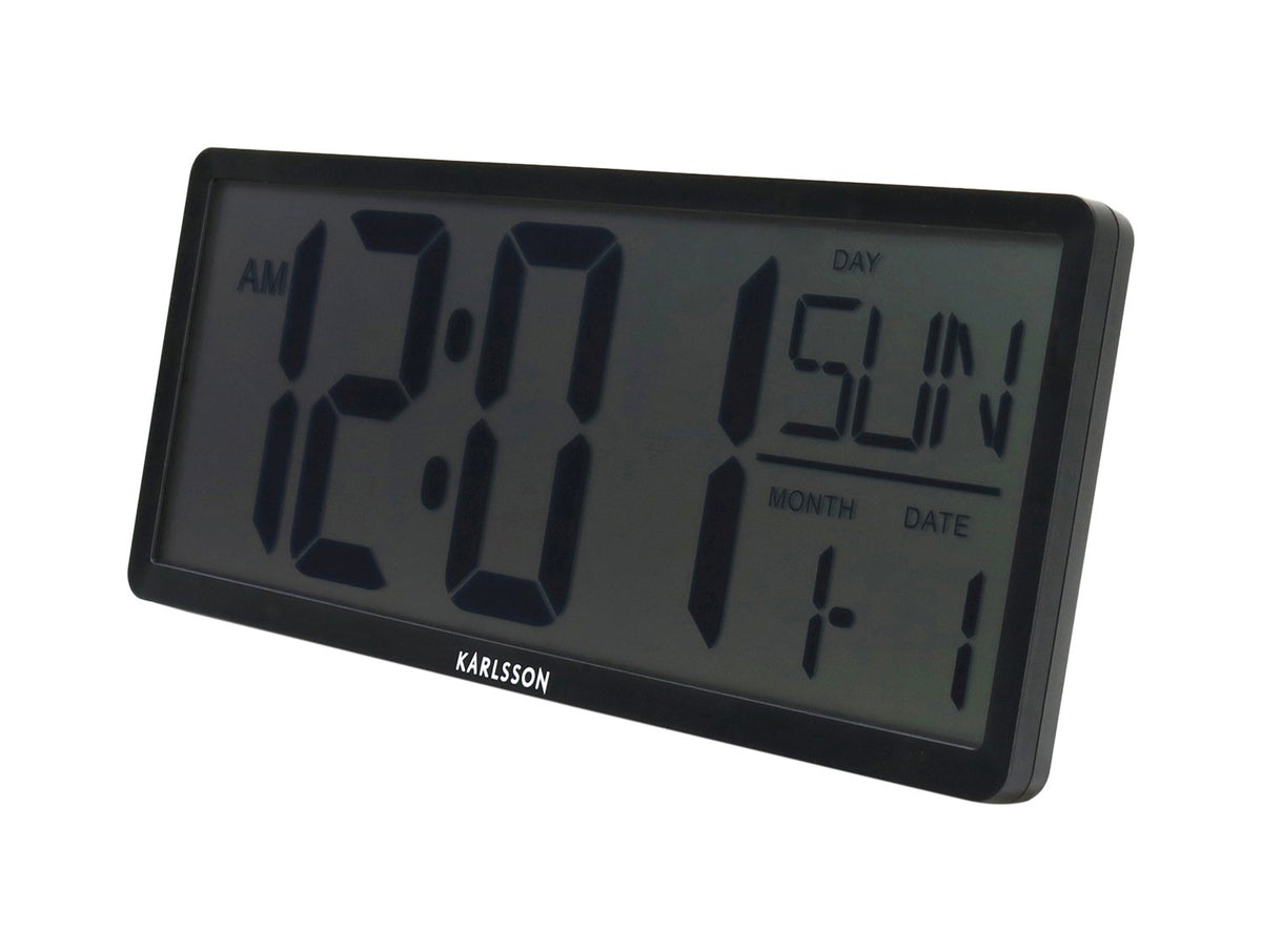 Wand-/tafelklok Retro LCD
