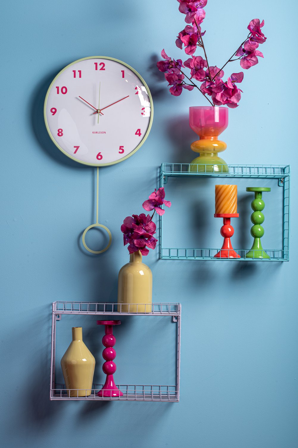 Wandklok Brutale Dome Slinger
