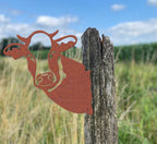 Kiekeboe Koe/Cow Klara, 141631, Roest, 26,2x25,9x0,2cm