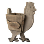 Bloempot Kip 35x18x40 cm Bruin Hout Bloempot Binnen