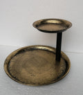 Metalen dienblad goud