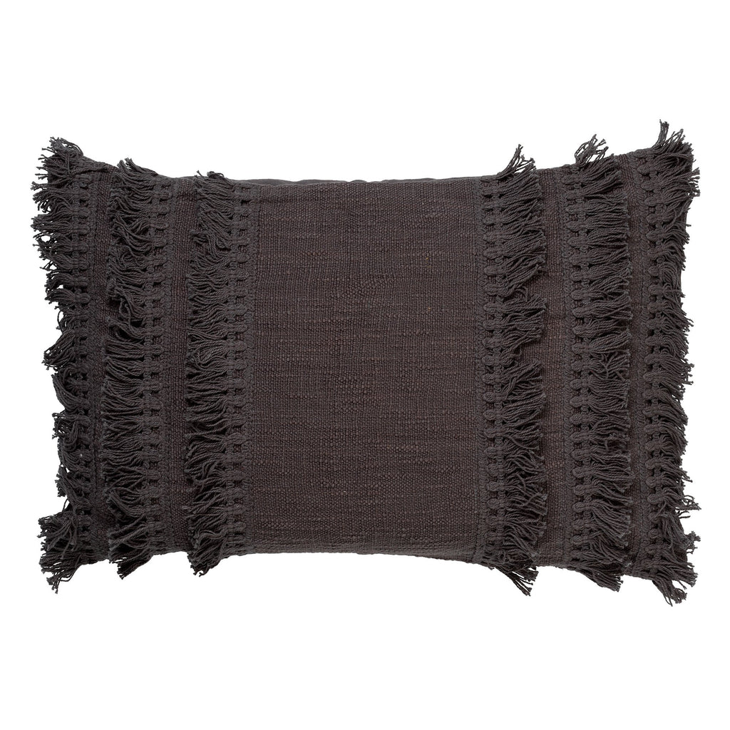 Nederlands decor Fara - Cushion 40x60 cm Charcoal Gray - Anthracite