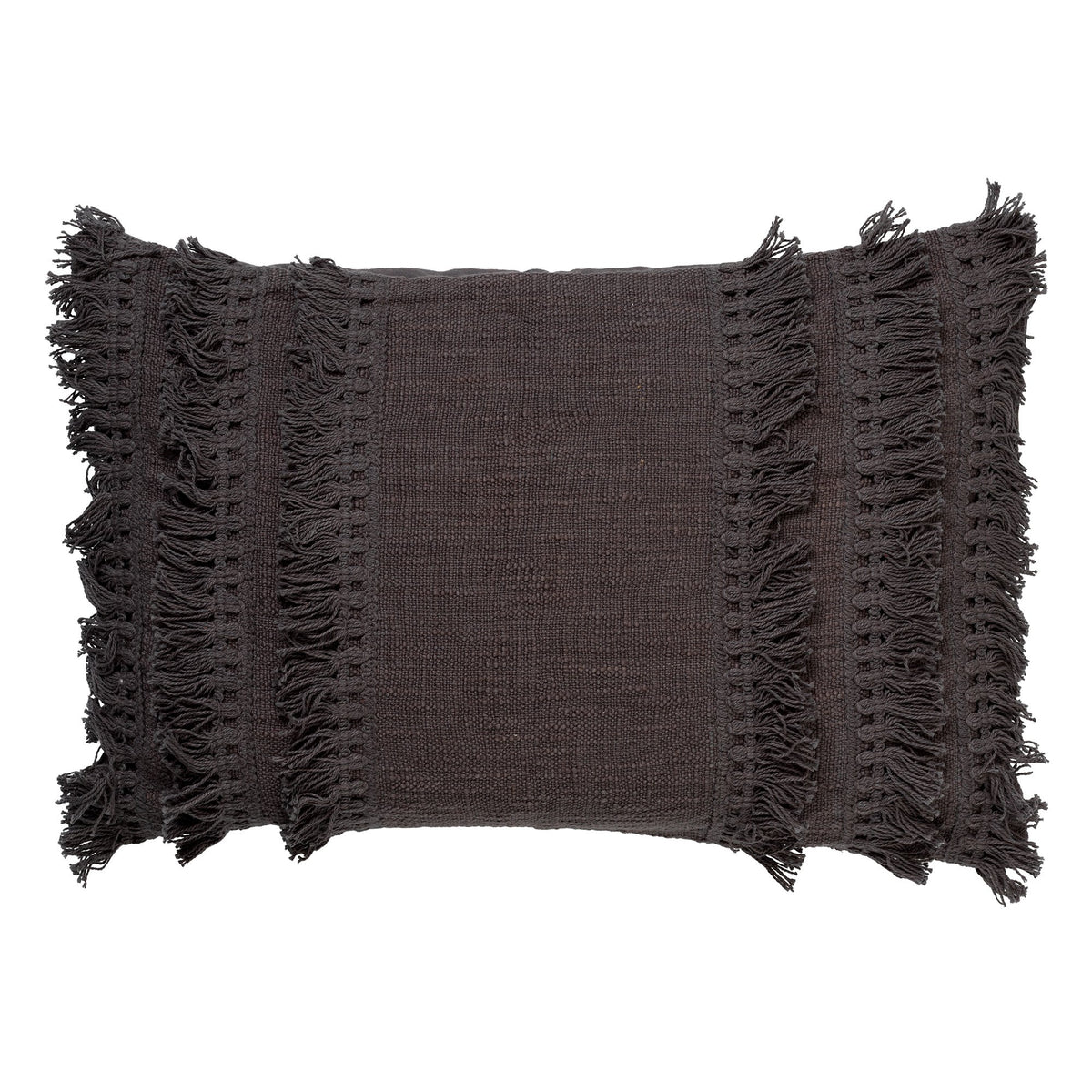 Nederlands decor Fara - Cushion 40x60 cm Charcoal Gray - Anthracite