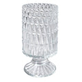 Vaas Ø 10x18 cm Transparant Glas Decoratie Vaasjes